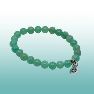 Im Grateful Green Aventurine Bracelet