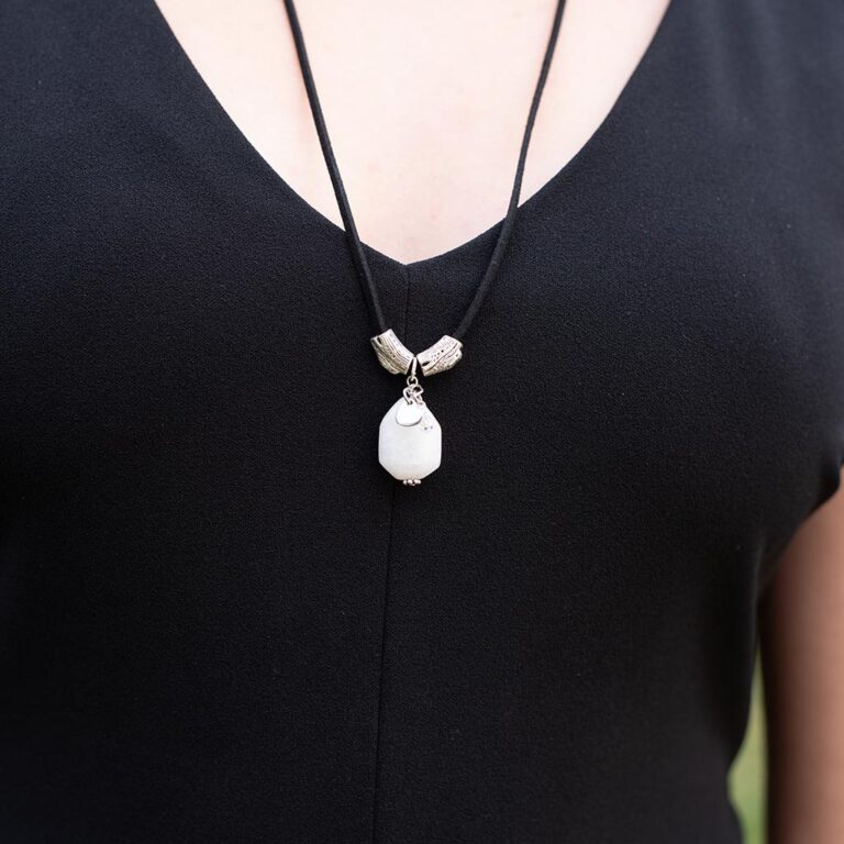 Travel Guardian Amulet <br>Moonstone - Image 3