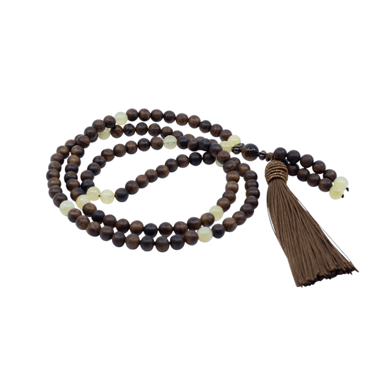 Nanmu wood Mala