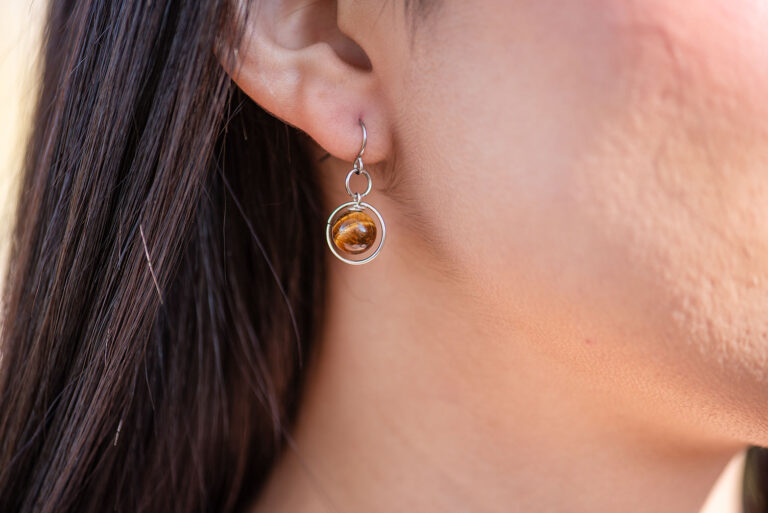 Model 1 Earrings - Image 4