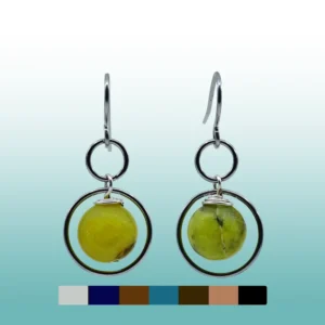 Chinese Jade Earrings Model 1 colors